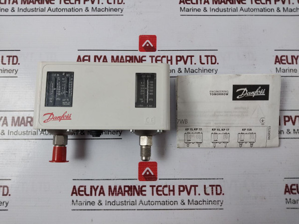 Danfoss Kp 15 Dual Pressure Control Switch 10 To 55 Psi A0003-03 A0858-02