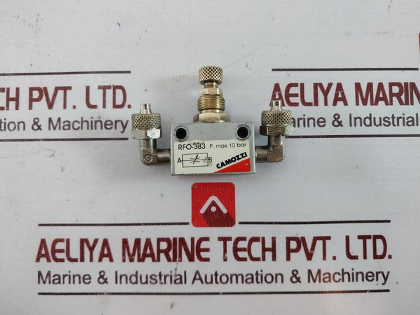 Camozzi Rfo-383 Bidirectional Flow Control Valve 10 Bar