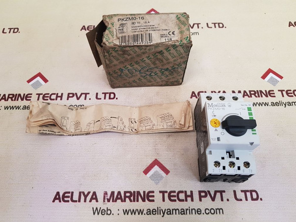 Klockner Moeller Pkzm0-16 Motor Protective Switch 16A 50/60 Hz