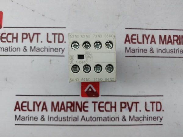Moeller Dil A-xhi40 Auxiliary Contact Module 600V Acmax 10A 250V Dcmax 1A