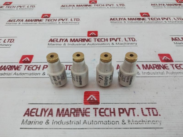 Lot Of 4X Siemens 5Sb2 81 Diazed Fuse Link 25A 500V - New