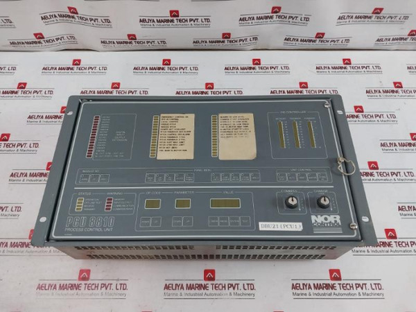 Nor Control Automation Pcu 8810 Process Control Unit 20-60 V Dc (Not Working) - For Parts Only