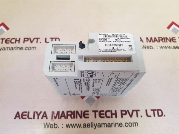 Ge 8110-di-dc 8 Channel Di Non- Isolated Module 24 Vdc (Not Working)
