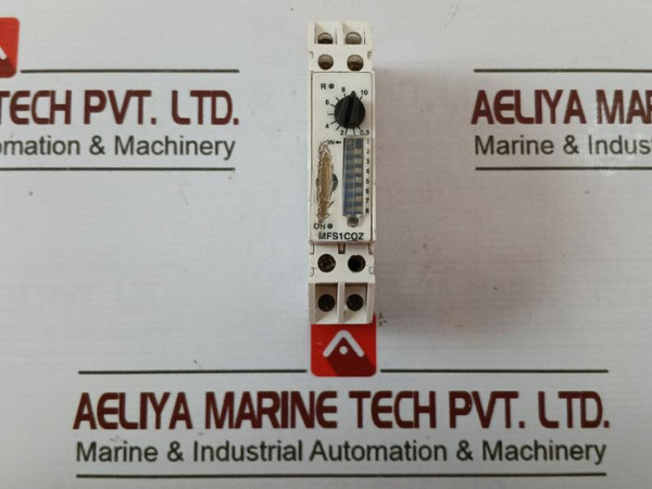 General Electric Mfs1Coz Timer 12-240V Ac/Dc At 50/60Hz 5A 250V Ac/24V Dc - Used