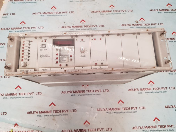 Basler electric be1-25a automatic synchronizer