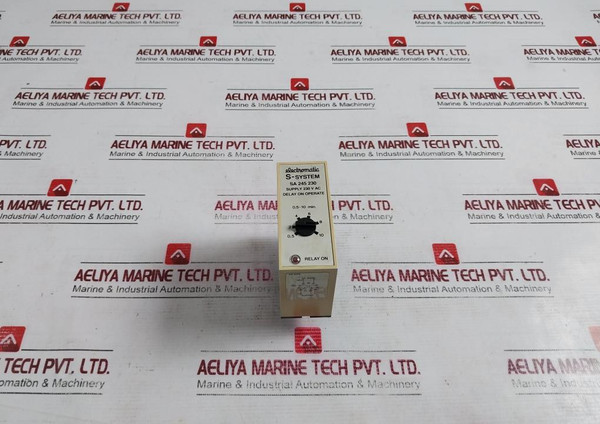 Electromatic Sa 245 230 Time Delay On Operate Module 230Vac 0.5-10Min