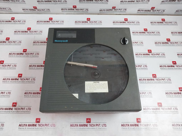 Honeywell Dr4300 Circular Chart Recorder Rev C 24V 50Ma 100-240Vac 50/60Hz 28Va