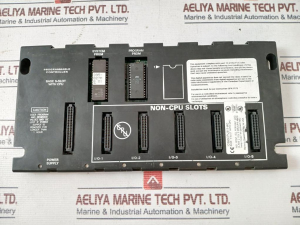 Ge Fanuc Ic693Cpu311-ac Programmable Controller Base 5-slot With Cpu Module - Used