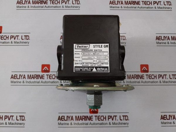 Switzer Gm-021-0O-d8D-2 Pressure Switch 100-1000Mmwc - New