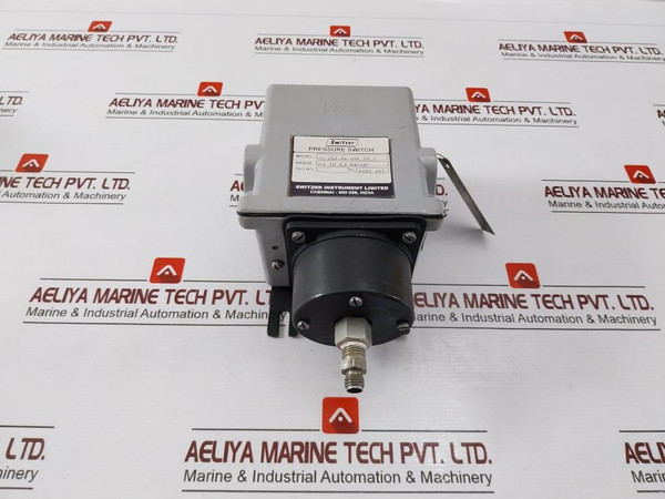 Switzer Gm 203 02 C2K 33 Z Pressure Switch 15A 250V Ac M.W.P: 4 Bar