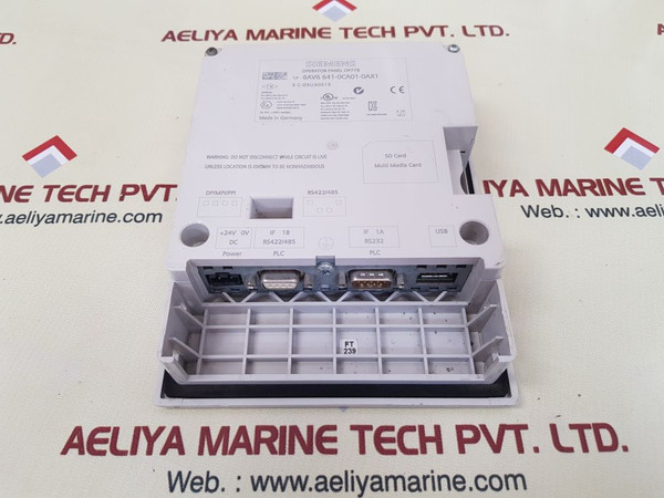 Siemens 6av6 641-0ca01-0ax1 operator panel op77b