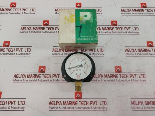 Pro-instrument 3"C-b X 3/8Pt Pressure & Temperature Gauge 0-100 Psi 3/8" Pt