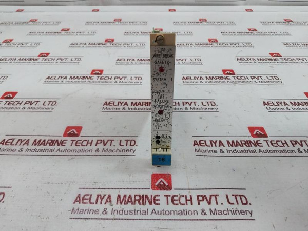 Rolf Janssen Bm 06 Printed Circuit Board For Failure Overspeed/Wire Break Safety
