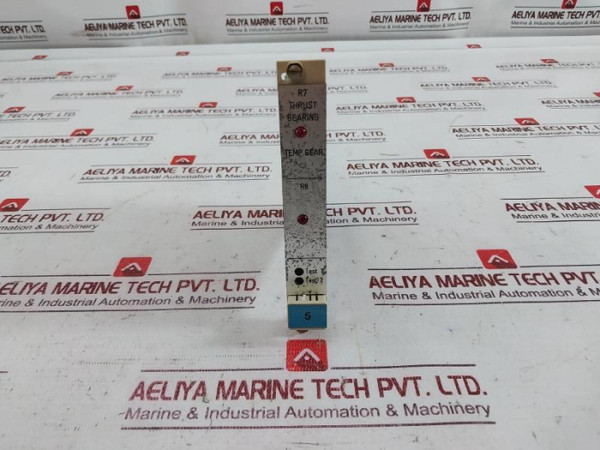 Rolf Janssen Bm 06 Thrust Bearing/Temperature Gear Pcb Card