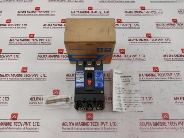 Terasaki Xe100Ns 3 Pole Circuit Breaker Ac660V 75A 2H0535Sja/K Ac220V 25Ka - New