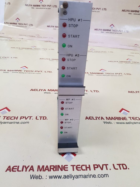 Varco 87803 Rev. A Hpu And Waterpump Start/Stop