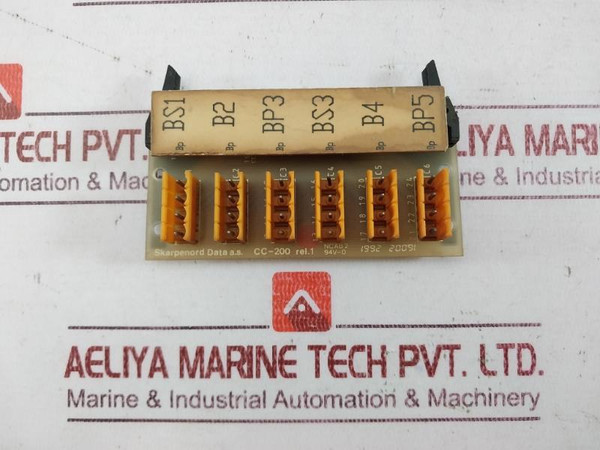 Skarpenord Data Cc-200 Printed Circuit Board Ncab 2 94V-0