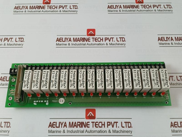 Opto 22 Pb16H 16-channel I/O Module Rack 001820D - Used