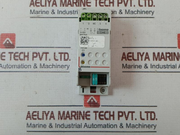 Bticino Bt-f413N Output Dimmer For Fluorescent Lamp Or Led 0 To 10 V Input - Used