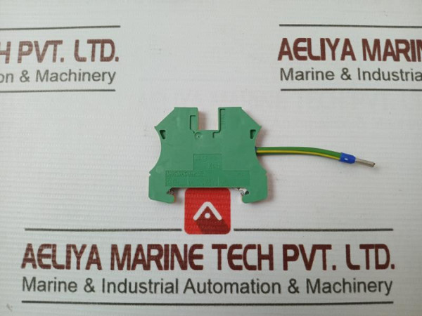 Weidmuller Wpe 4 Earth Terminal Block Iec 60947-7-2 4Mm2 - Used