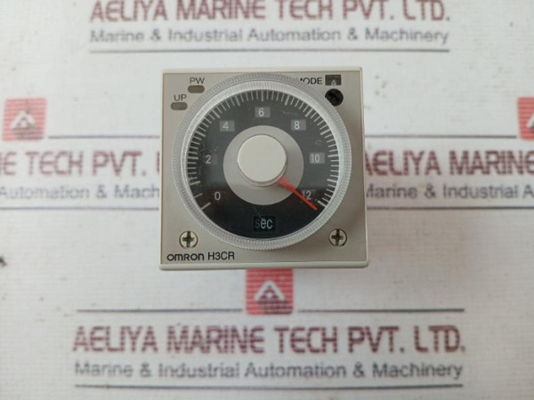 Omron H3Cr-a Solid-state Multi Functional Timer Module 0-12 Sec 0.05S-300H - Used