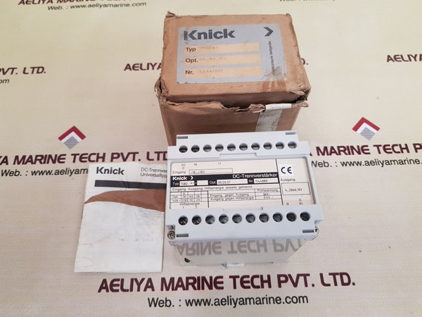 Knick 7582 a1 dc isolation amplifier