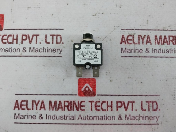 Lot Of 3X Teknic Tr20-c-63S-w-0-c-10.0A-0 Circuit Breaker 10.0A - New