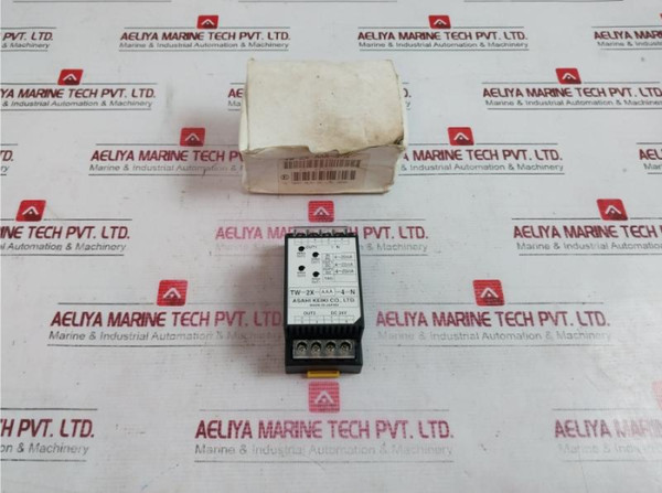 Asahi Keiki Tw-2X-aaa-4-n Transmitter With One Input And Two Output Dc 24V - New