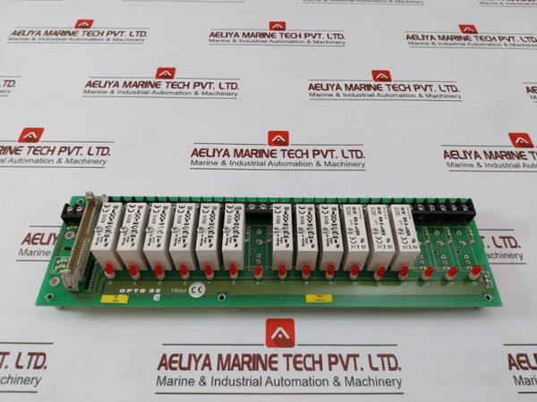 Opto 22 Pb16H 16-channel Rack With Header Connector 3802 001820D 94V-0 - Used