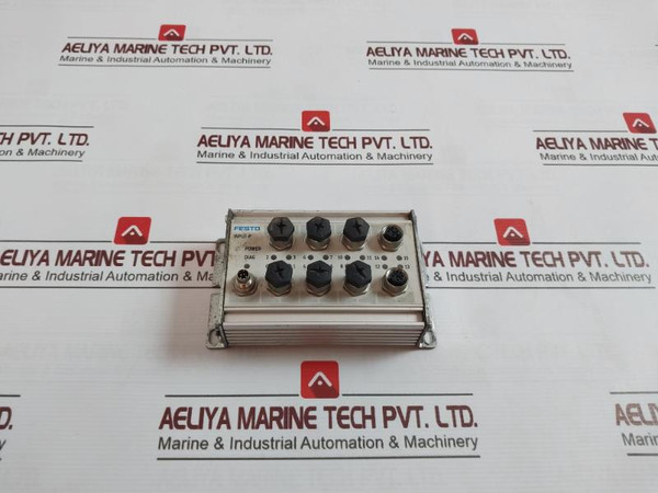 Festo Cp-e16-m12X2-5Pol Input-p Module 175561 Nd07 Hw:01.00 -5˚C Ta 50˚C