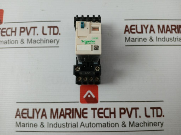 Schneider Electric Rxm4Ab2Jd General Purpose Relay With Relay Socket 12 Vdc