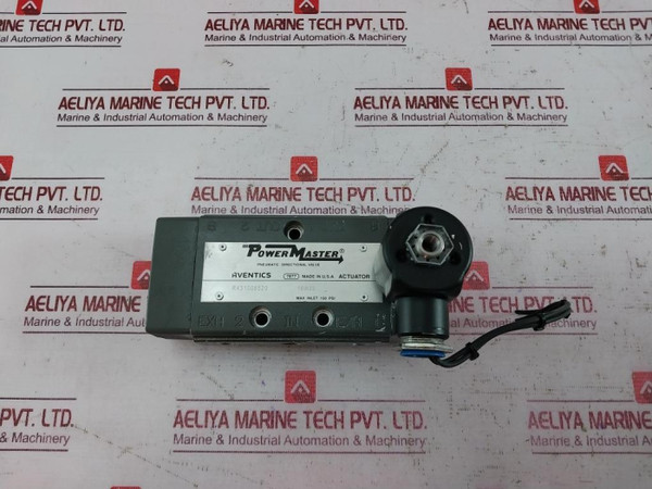 Aventics R431008520 Pneumatic Directional Valve Power Master P50861-3 19W25 - Used