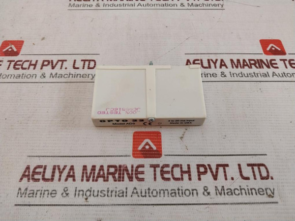 Opto 22 Ad3 Analog Input Module Jc95516Cj 4 To 20 Ma - Used