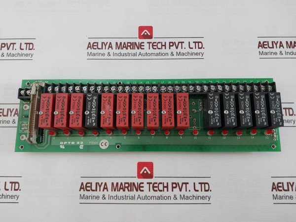 Opto 22 Pb16H 16-channel Rack With Header Connector 60Vdc 1.5A 94V-0