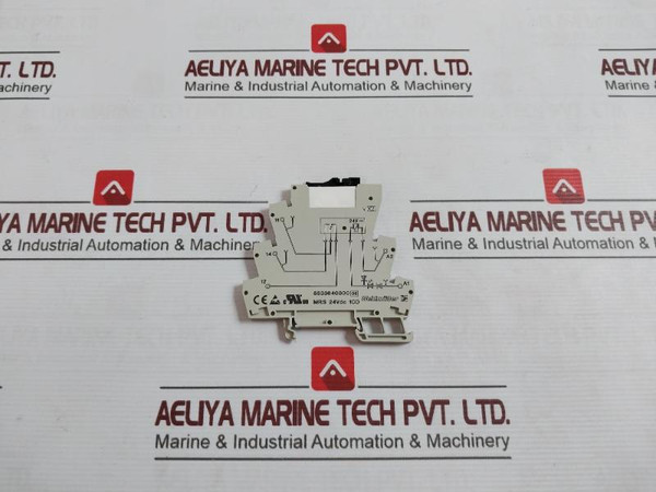 Weidmuller Mrs 24Vdc 1Co Relay Module 8533640000 24V 6A/250V, V. X 2/1