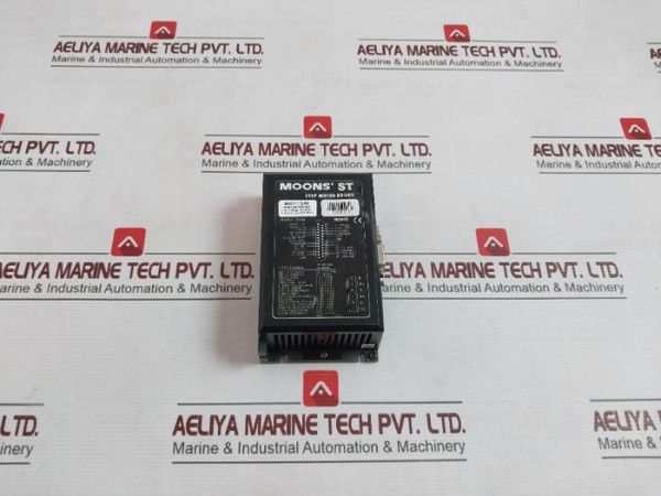 Moons’st Msst10-q-re Step Motor Driver 24-70Vdc 10A Peak - Used