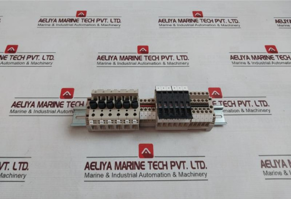 Honeywell 51202674-106 Din Rail Terminal Block Rev D Max 16A 24V - New