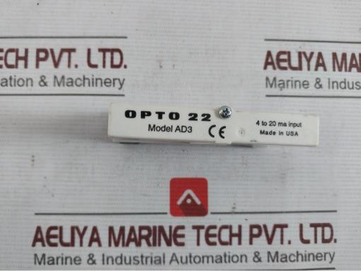Opto 22 Ad3 Standard Analog Input Module Isolated Jc95516Cj