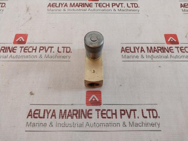 Parker F600B Inline Flow Control Valve 2000 Psi 138 Bar 8 Gpm 30 Lpm