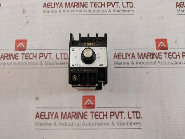Mitsubishi Electric Sre-k Voltage Detection Relay Ac110/220V 1.5/1A 3A Dc24V