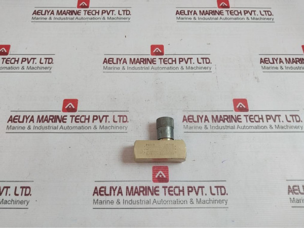 Parker F600B In-line Flow Control Valve 2000 Psi 138 Bar 8Gpm 30Lpm, -11Bv - New