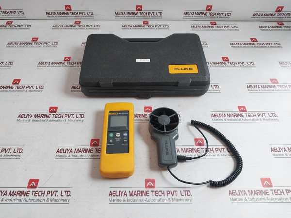 Fluke 925 Impeller Anemometer Meter Wind Velocity Temperature 018001064