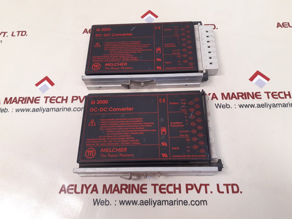 Melcher Q 2000 Dc-dc Converter Dc14.4-36V