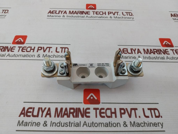 Lot Of 4X C&S Electric Cdfb00-1 Hrc Fuse Base 160A 500V, 50Hz, 12W Cm/L-8496604