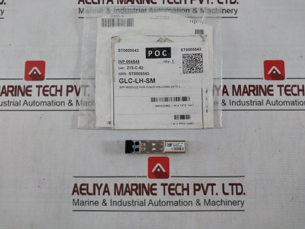 Cisco Glc-lh-sm Ethernet Transceiver Module Class 1 21Cfr1040.10 - New