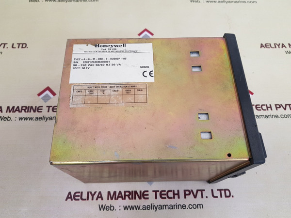 Honeywell eztrend v5 chart recorder tvez-4-6-m-000-0-0u000p-00