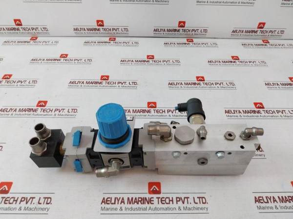 Festo Hea-m2-g1/2 Pneumatic Manual On/Off Valve G Thread Sa-204137 S508 - Used