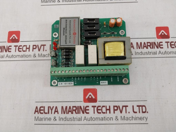 Advanced Systek 1651301 Pcb For Arm Interlock-anti Spill Module 230Vac 110Vac - Used