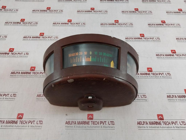 Stein Sohn Rze-3D 220/60 Rudder Angle Indicator 4803/2 85, Bb P -50-0-50 Stb S