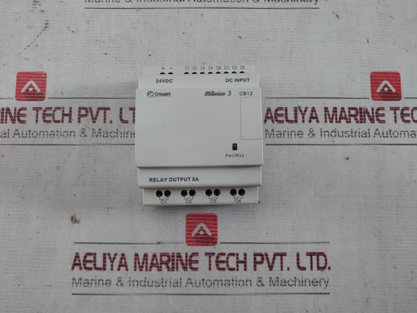 Crouzet Cb12 Millenium 3 Relay Output 88 970 021 24Vdc 8A 250Vac - Used